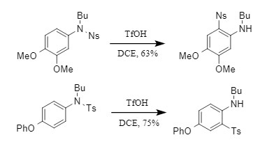 Deprotection reactions of electron-rich substrates