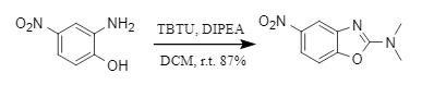 HBTU participates in the synthesis of azole compounds
