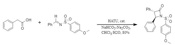 HATU promotes the construction of lactam backbone