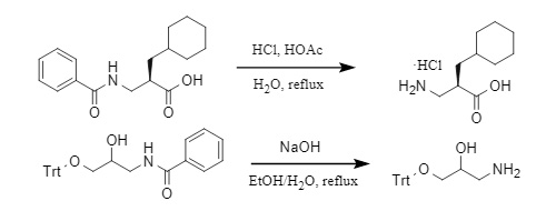 Method for removing benzoyl group
